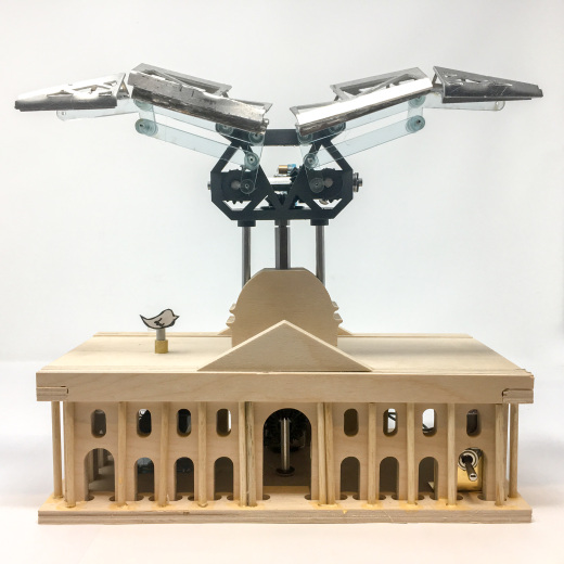 雕塑 Davinci Sheet Metal Sculpture缩略图