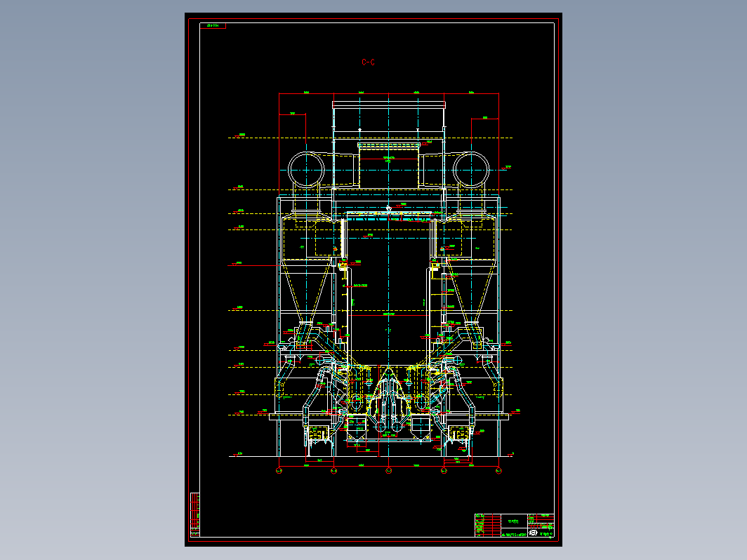 1025吨锅炉总图（二）2j4-1500[1].1192