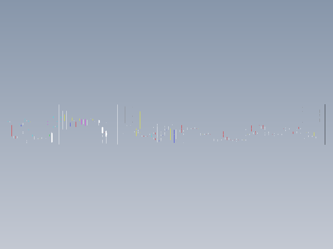 天然气场站工艺流程图CAD图纸