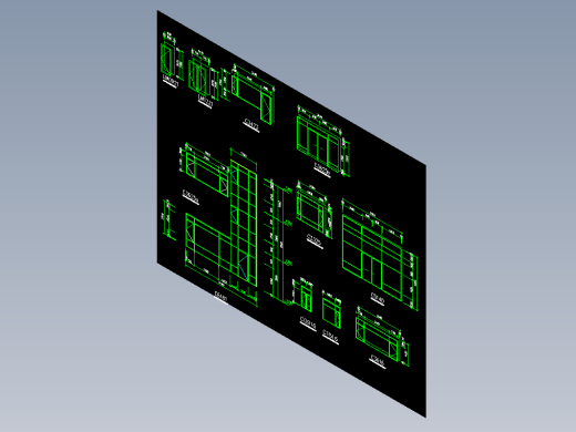 别墅排屋CAD-AM缩略图