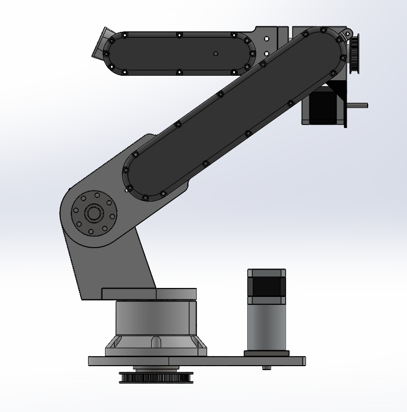 3d可打印步进式机器人手臂-AR3