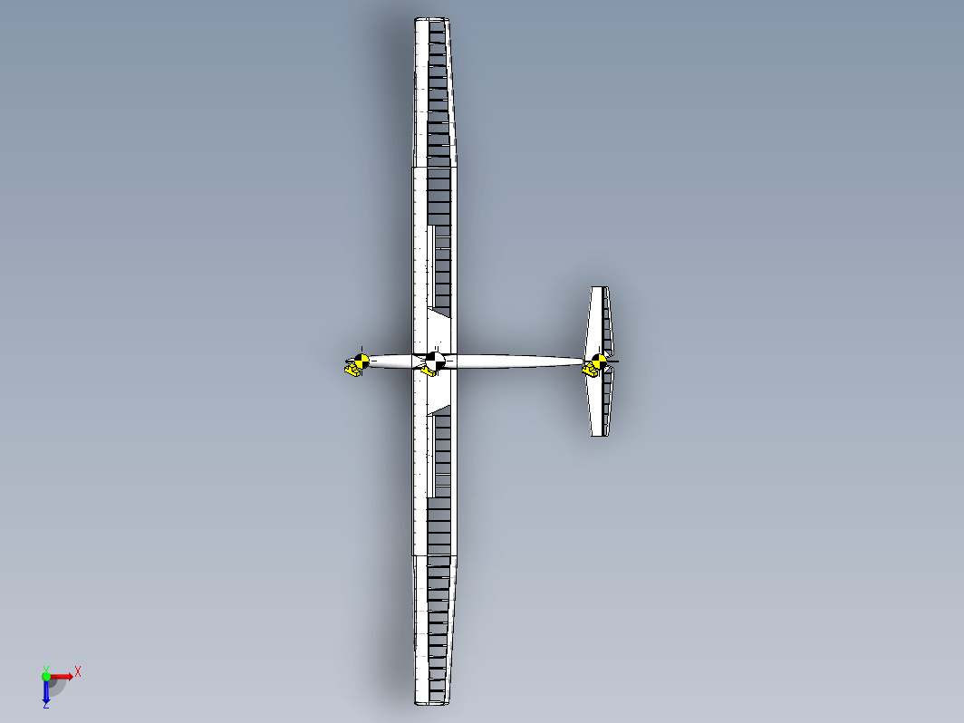 rc sailplane滑翔机结构