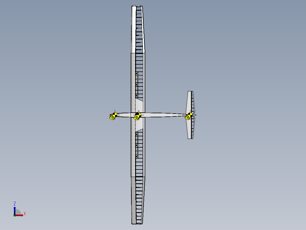 rc sailplane滑翔机结构