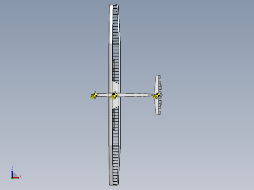 rc sailplane滑翔机结构缩略图