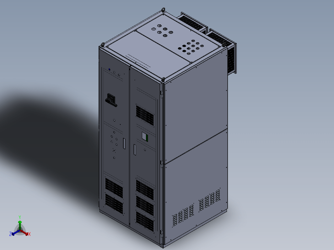 变频器柜 ABB ACS580-04 450 KW