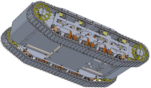 tracked vehicle履带车底盘缩略图