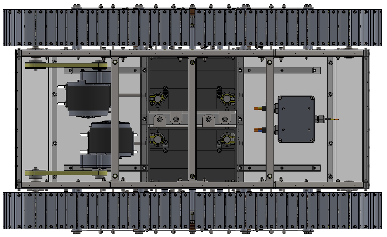 tracked vehicle履带车底盘