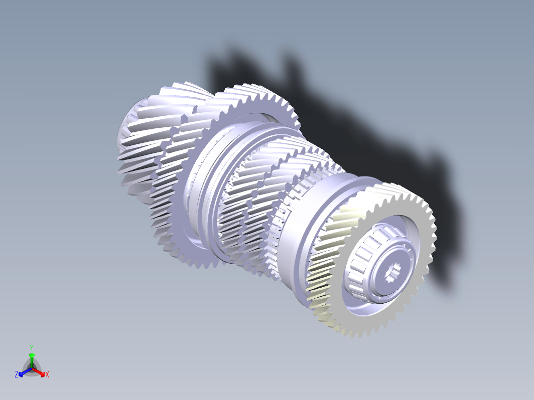 双离合器式变速器的设计与分析（含CATIA三维图三维CatiaV5R18带参+CAD+说明书）