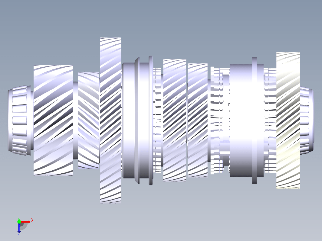 双离合器式变速器的设计与分析（含CATIA三维图三维CatiaV5R18带参+CAD+说明书）