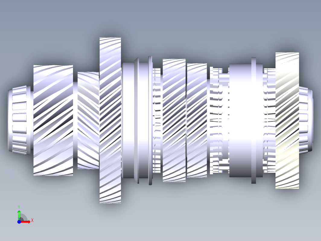 双离合器式变速器的设计与分析（含CATIA三维图三维CatiaV5R18带参+CAD+说明书）