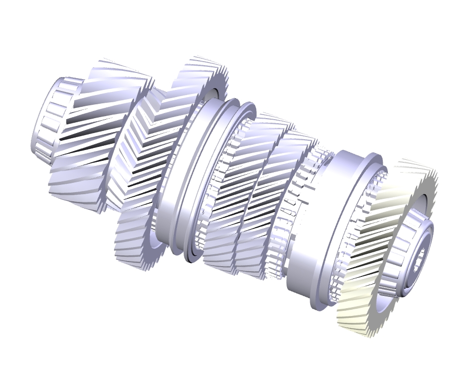 双离合器式变速器的设计与分析（含CATIA三维图三维CatiaV5R18带参+CAD+说明书）