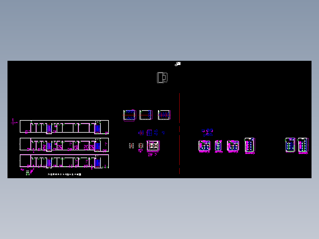 办公室内部平面图