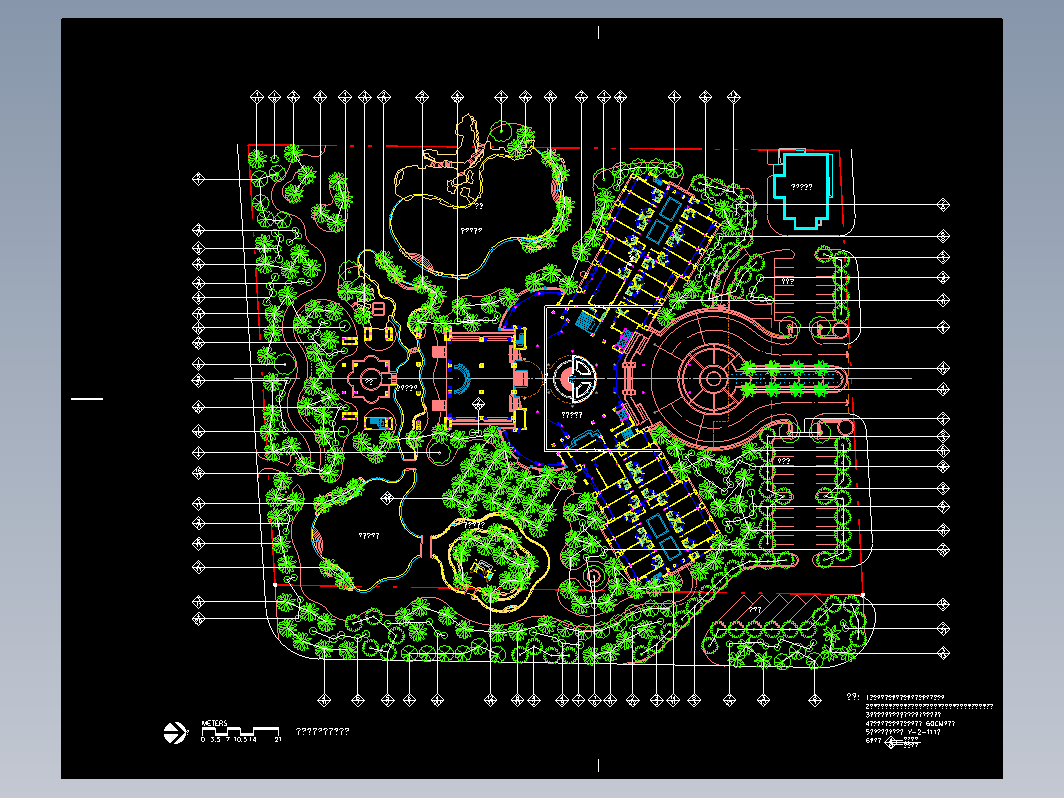 CAD施工图图集-36-绿化配置