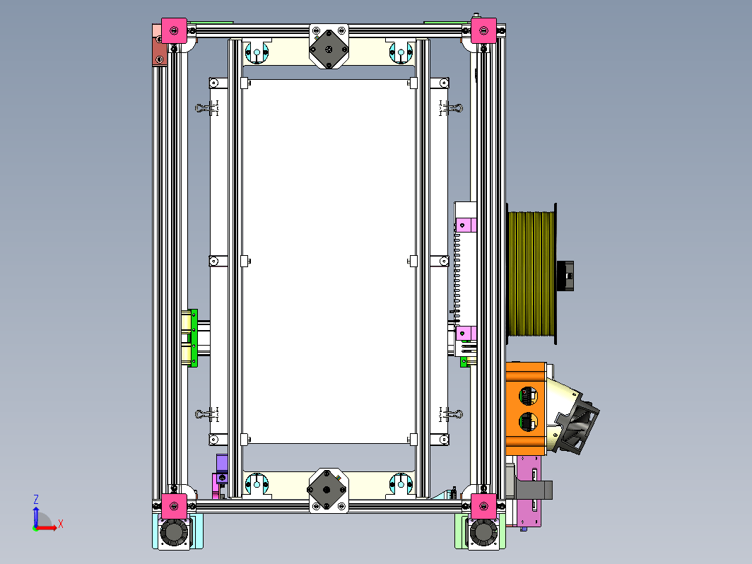 Cubic v3 3D打印机结构