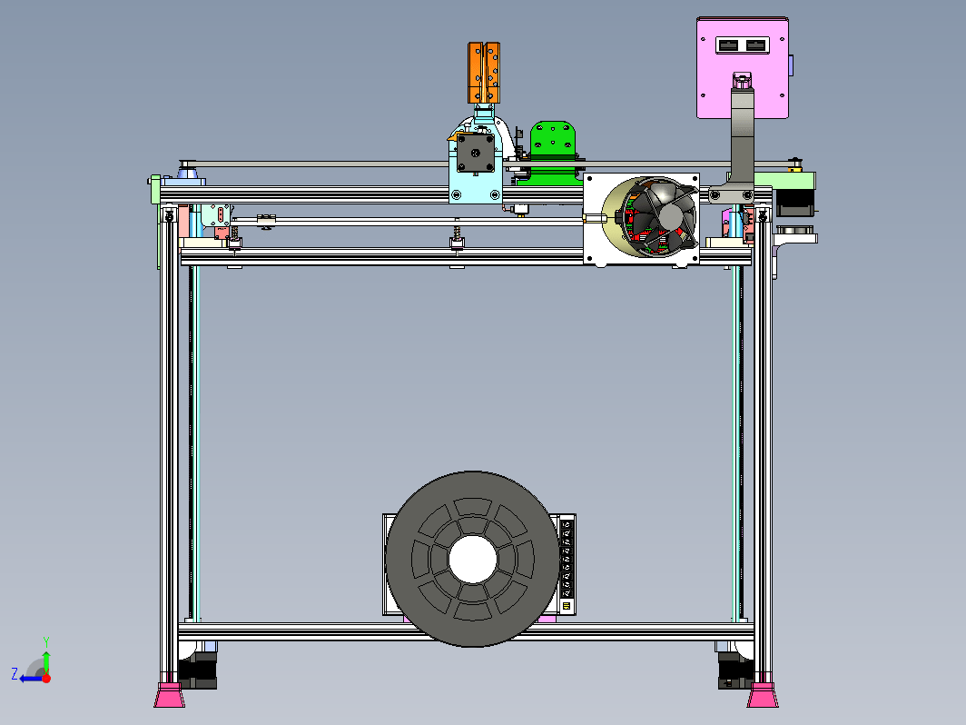 Cubic v3 3D打印机结构