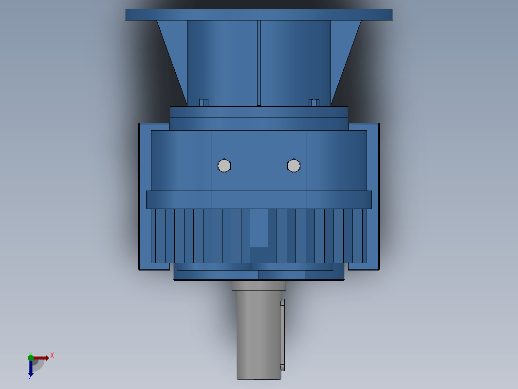 F-AM轴输入型平行轴-斜齿轮减速电机[F77-Y132-7.39-M1]