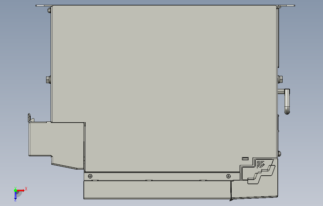 高性能多机传动驱动器STEP_B00(MD810-50M4T160G300+整机外形图)