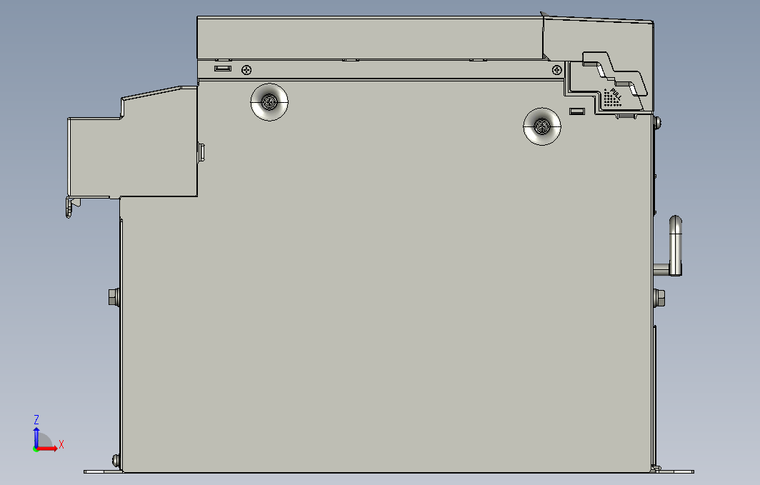 高性能多机传动驱动器STEP_B00(MD810-50M4T160G300+整机外形图)