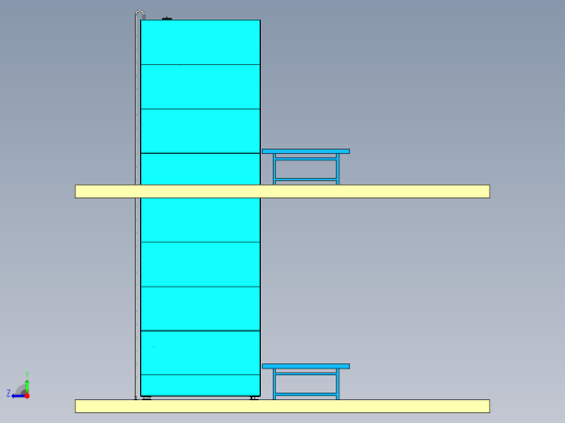 C型连续提升机CATIA R20缩略图