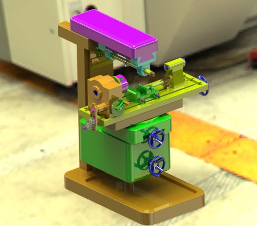 Milling Machine 29铣床缩略图