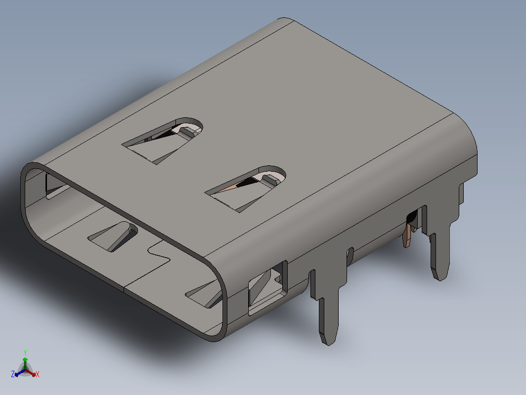 USB 连接器 C 型母头