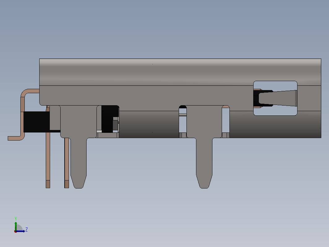 USB 连接器 C 型母头