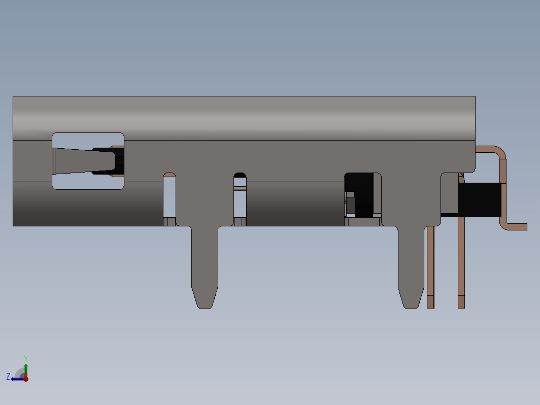 USB 连接器 C 型母头