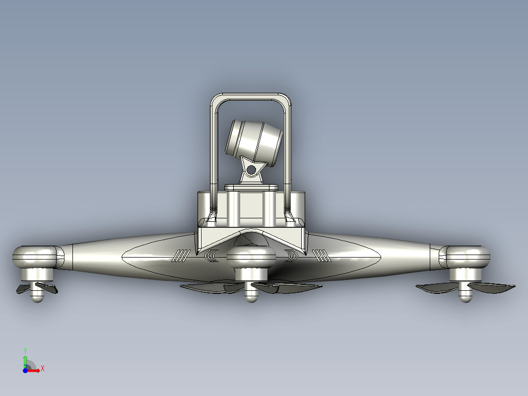 四旋翼无人机设计模型