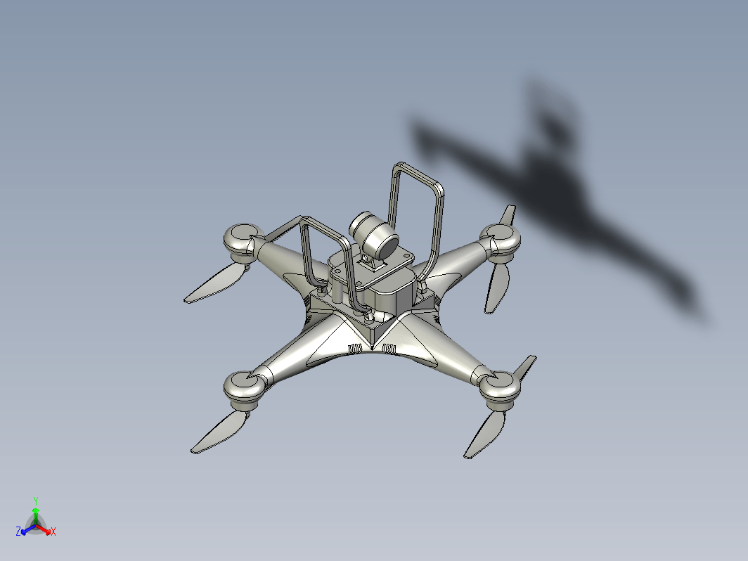 四旋翼无人机设计模型