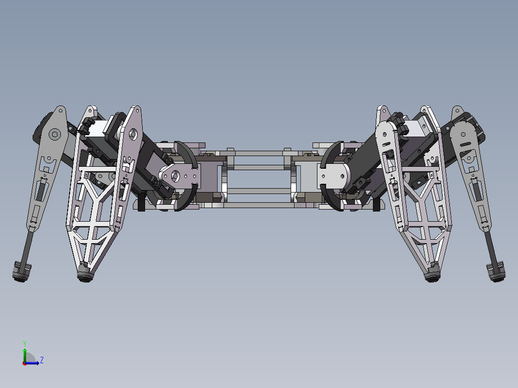 六足蜘蛛爬行机器人 Hexapod robot