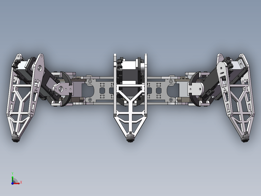 六足蜘蛛爬行机器人 Hexapod robot