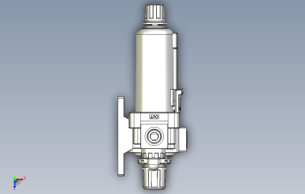 气源处理元件二点式组合3D-NFC-300-02-MG系列