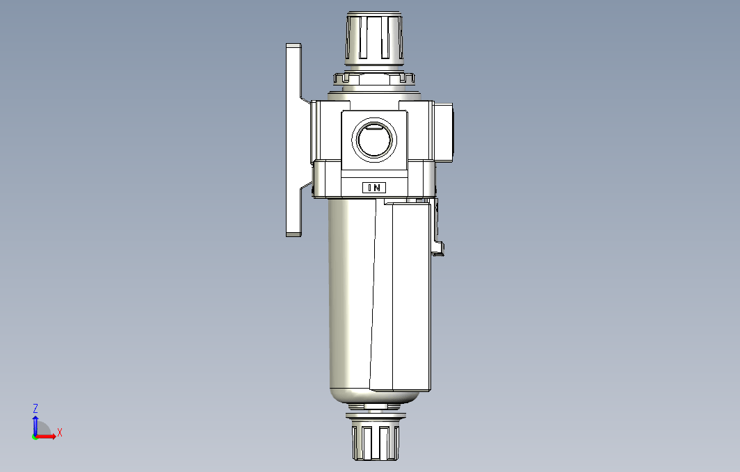 气源处理元件二点式组合3D-NFC-300-02-MG系列