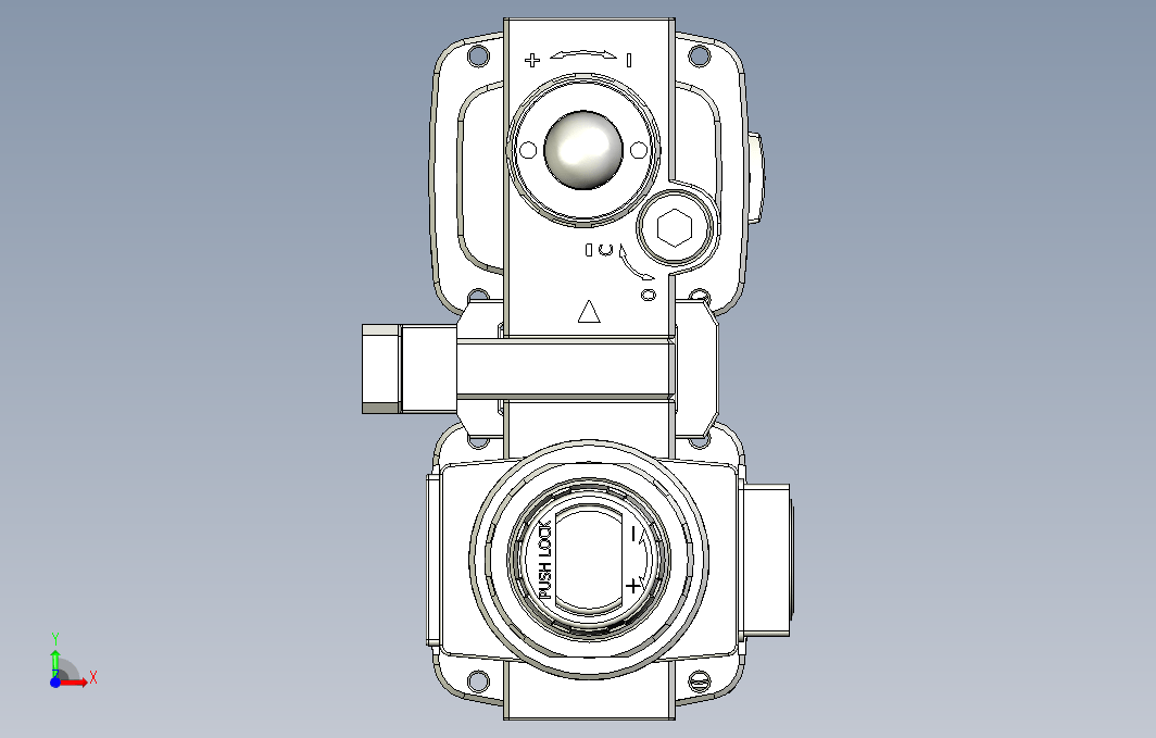 气源处理元件二点式组合3D-NFC-300-02-MG系列