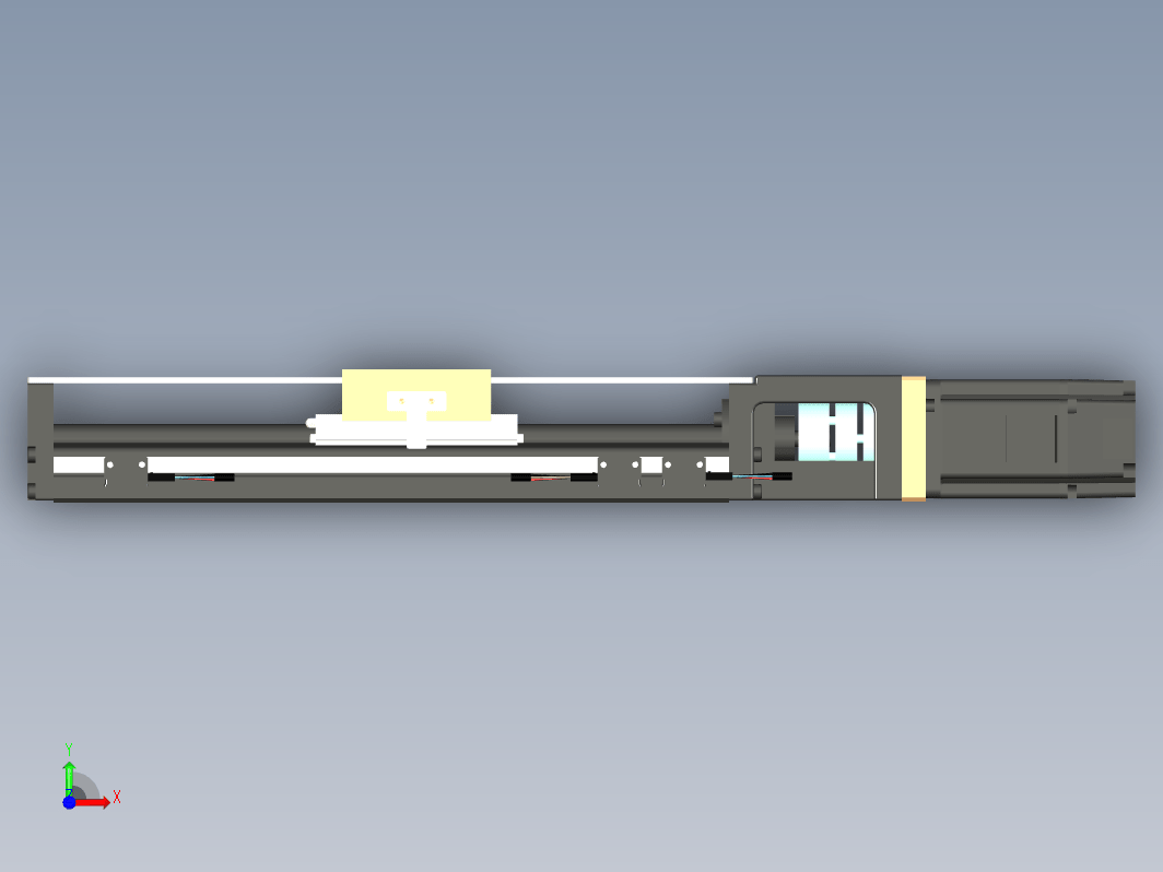 KK8610C-340A1-F0S2模组上银KK模组KKK8610C-铸铁模组-电动滑台