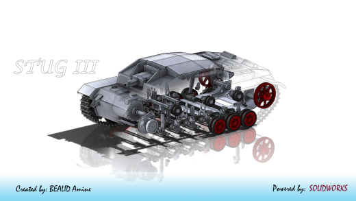 三号突击炮Sturmgeschutz iii装甲车