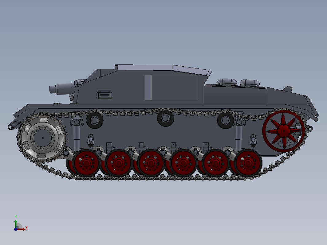 三号突击炮Sturmgeschutz iii装甲车