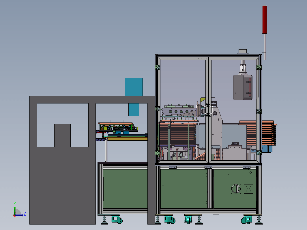 手机电池上料机