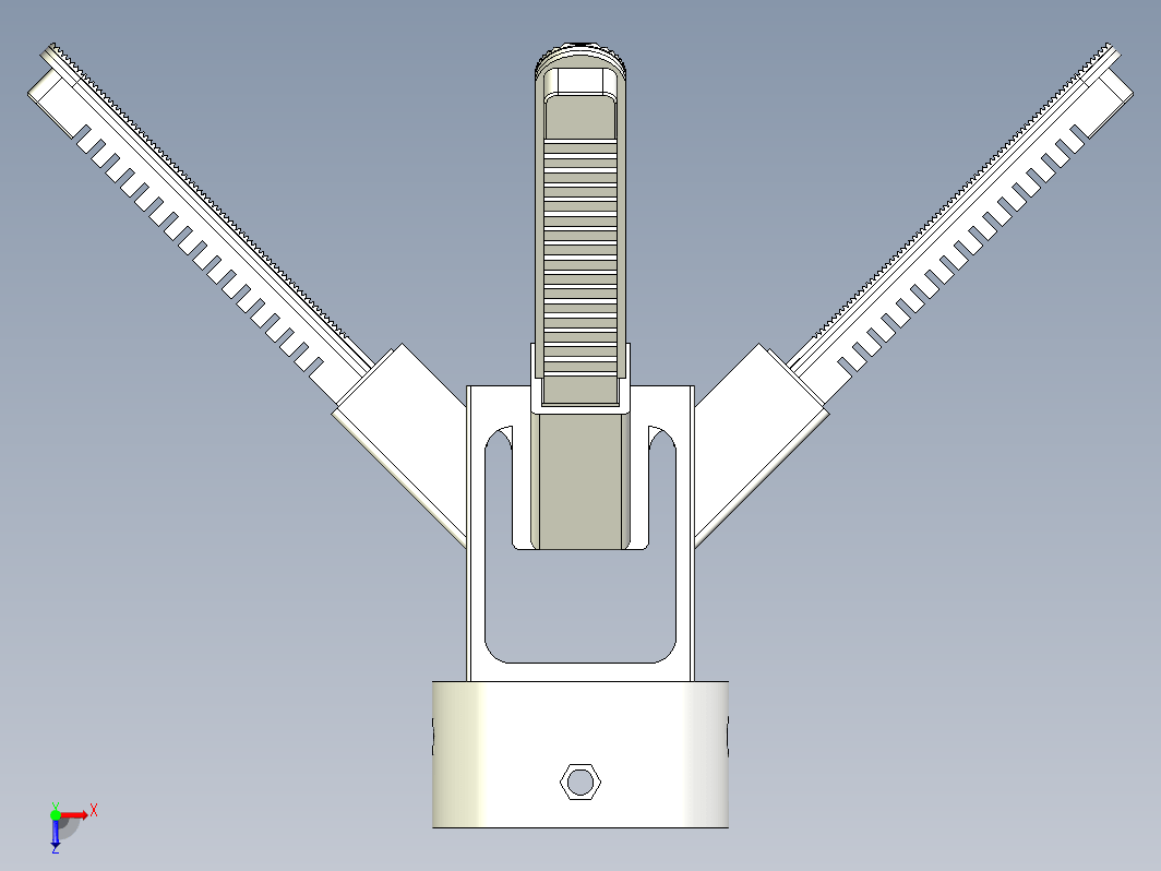 四指机械爪 PneuNet 4 actuators