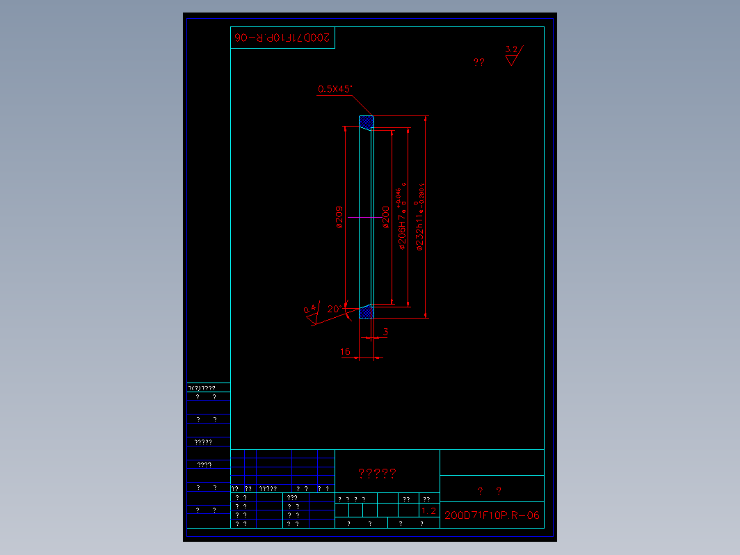 蝶阀 200d06