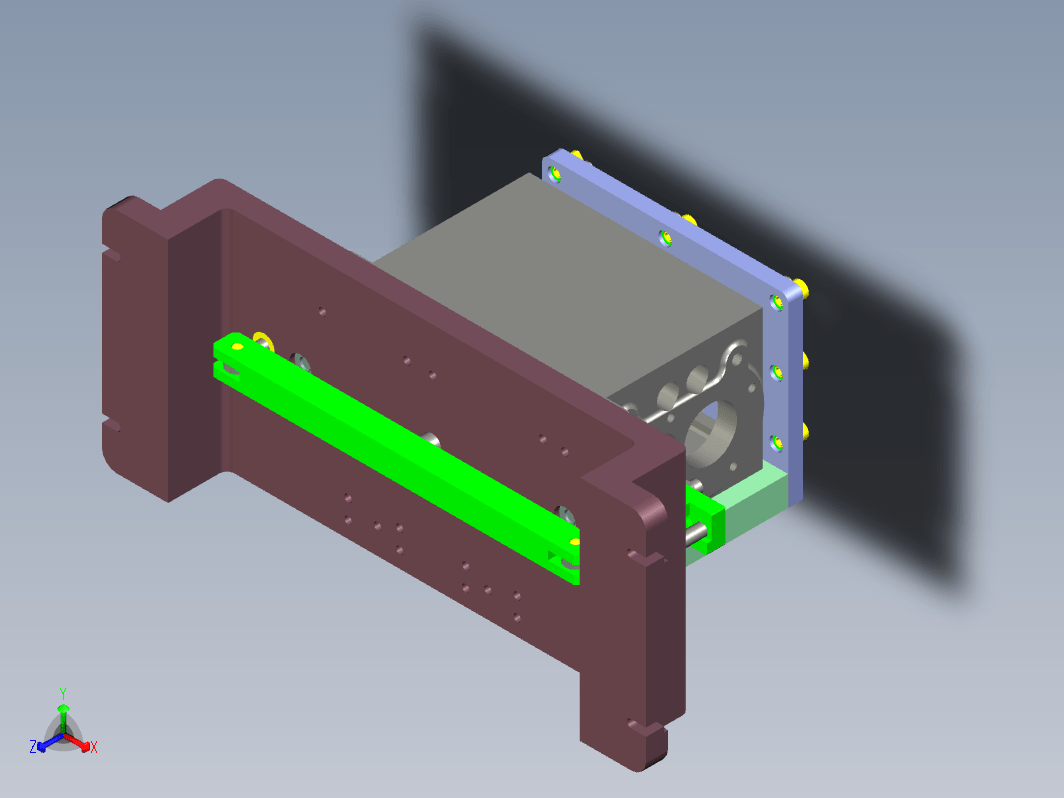 拖拉机变速箱体加工工艺及夹具设计三维Creo8.0带参+CAD+说明书