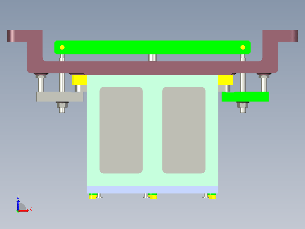 拖拉机变速箱体加工工艺及夹具设计三维Creo8.0带参+CAD+说明书