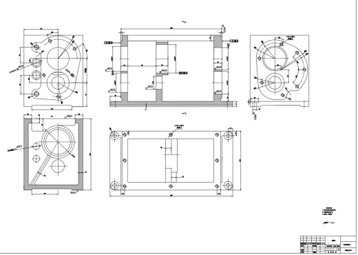 拖拉机变速箱体加工工艺及夹具设计三维Creo8.0带参+CAD+说明书缩略图