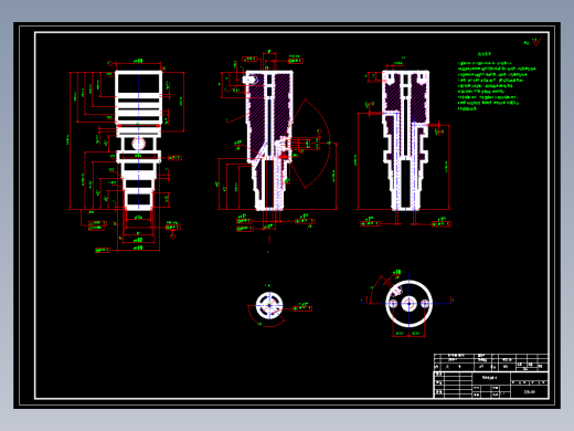 D 320型柴油机喷油器设计+CAD+说明书缩略图