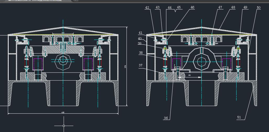 悬架性能测试用汽车减振试验台设计+CAD+说明书