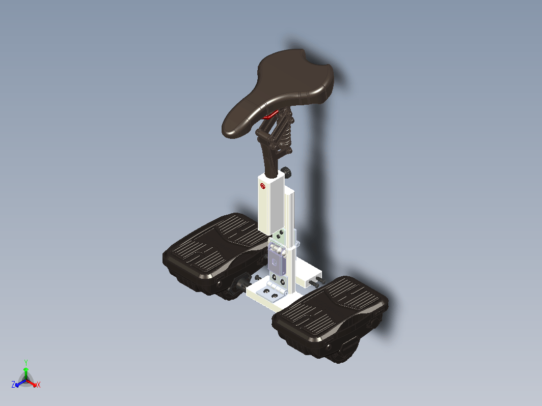 电能自动平衡代步车设计