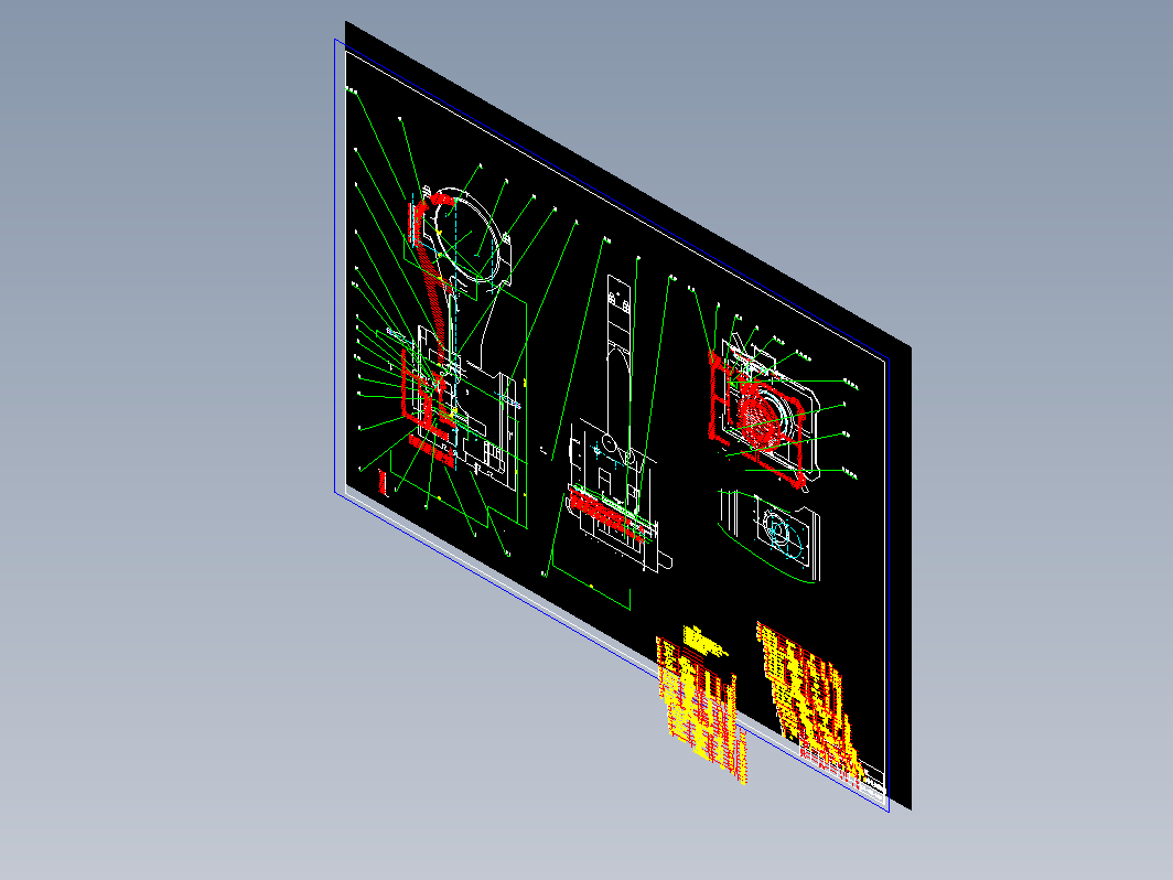 400吨闭式单点压力机执行机构设计+CAD+说明书