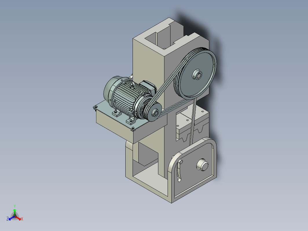 双柱液压机压力机设计(论文+三维图)