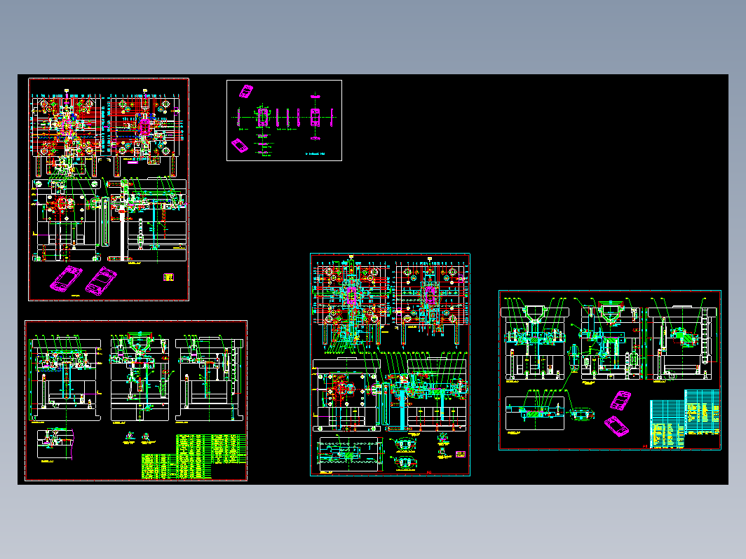 模具设计-手机后盖内螺纹