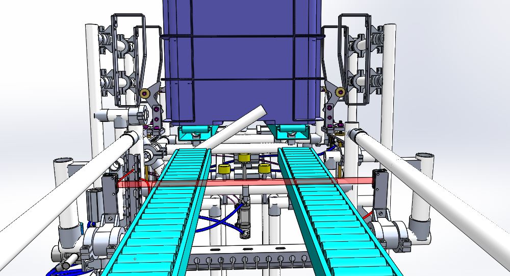 精益管货架 Karakuri Less Energy Mechanism